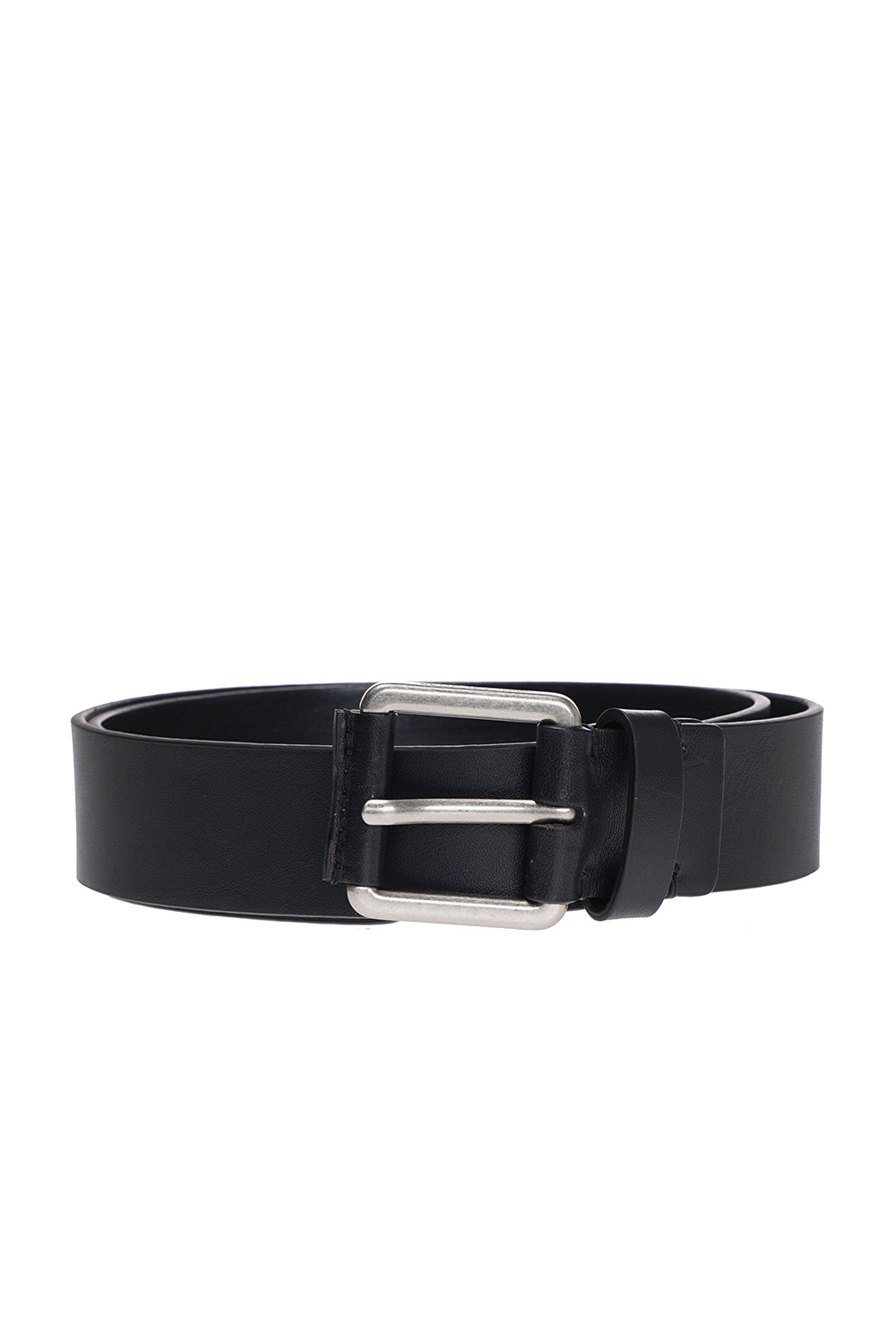 Michael kors black clearance leather belt